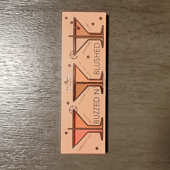 2 FOR $20. Italia Deluxe "Buzzed N' Blushed" Blushing Highlighter Palette - Picture 3 of 4